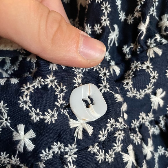 Vintage handmade blue retro dress - Picture 5 of 9